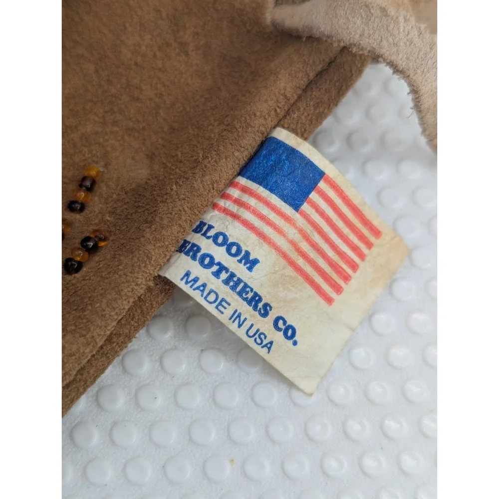 Bloom Brothers Suede Bag‎ 6 Inch USA Cherokee NC